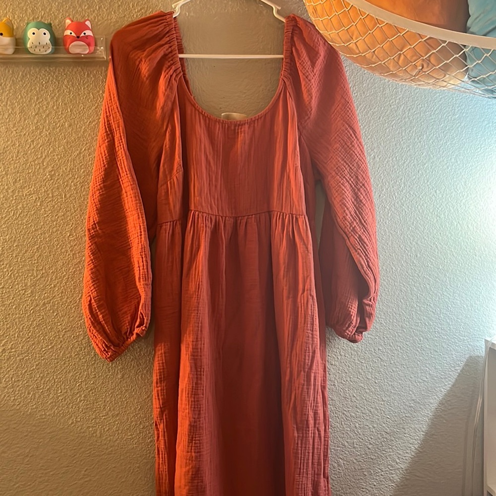 Universal Thread Coral long summer dress
